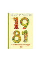 Книжка за рожденик - 1981 г.