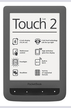 Pocketbook Touch Lux 2 6" PB626 - сив