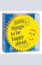 3650 Things to be Happy About Calendar 2011