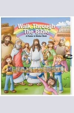 A Walk Through The Bible - A Poster & Sticker Book