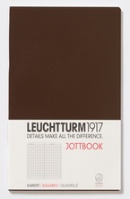 Бележник Jottbook Leuchtturm 1917 Pocket, Ruled, Tobacco 341558