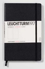 Бележник Leuchtturm 1917 Medium, Ruled, Black 30016