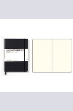 Бележник Leuchtturm 1917 Slim Master A4+ Plain, Black 330754