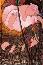 Бележник Paperblanks The Lovers Mini Wrap, Lined 5378