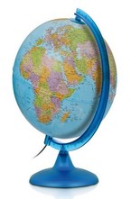 Глобус Night and Day - светещ 25 см