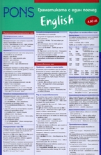 Граматиката с един поглед - Английски