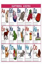 Картинна азбука - мини изтриваемо табло