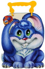 Книжка с дръжка: Зайче