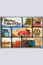 Комплект магнити VW Bus & Beetle