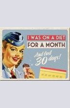 Магнит I Was On a Diet For a Month