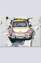 Магнит Трабант в стената