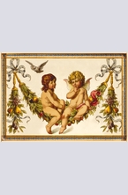 Метална картичка Ангели