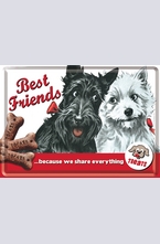 Метална картичка Best Friends