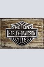 Метална картичка Harley-Davidson
