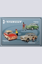 Метална картичка Trabant