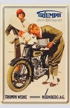 Метална картичка Triumph