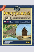 Nessebar. 3D Panoramic Map