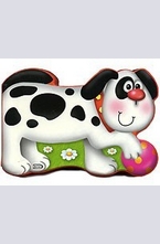 Озорной щенок