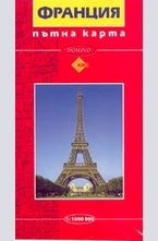 Пътна карта: Франция 1:1000 000
