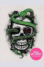 Skull Art Prints: 20 Removable Posters
