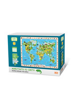 Детски пъзел Животните по света 80 части | Отлична цена