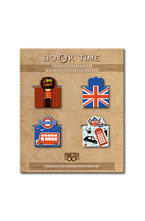 Магнитни книгоразделители - Book Time - мини - Лондон