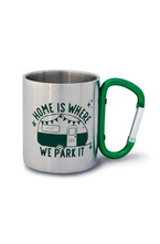 Термо канче с карабинер - Home is where we park it