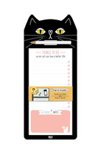 Forget-me-not-pads - бележник магнит - Котка