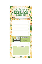 Forget-me-not-pads - бележник магнит - A place where ideas bloom and grow