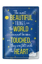 Метална табелка - A4 - The most beautiful things in life