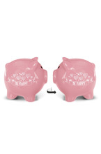 Касичка керамична - прасенце - Be Happy