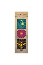 Магнитни книгоразделители - Book Time - Квадрат - Слънце и Луна