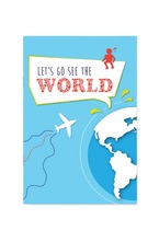 Тефтер Let's go see the worlds