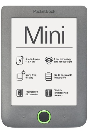 електронен четец - Pocketbook 515 Mini 5" - сив
