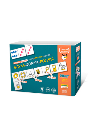 Продукт - Детско домино Шарка • Форма • Логика