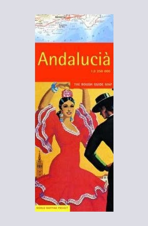 Книга - A Rough Guide Map Andalucia and Costa Del Sol
