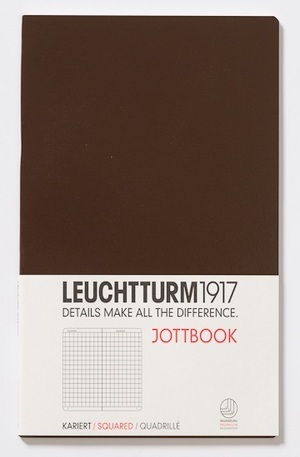 Книга - Бележник Jottbook Leuchtturm 1917 Pocket, Ruled, Tobacco 341558