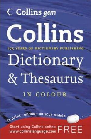 Книга - Collins Dictionary and Thesaurus