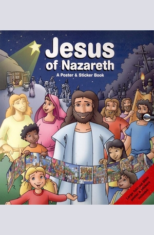 Книга - Jesus of Nazareth - a poster & sticker book