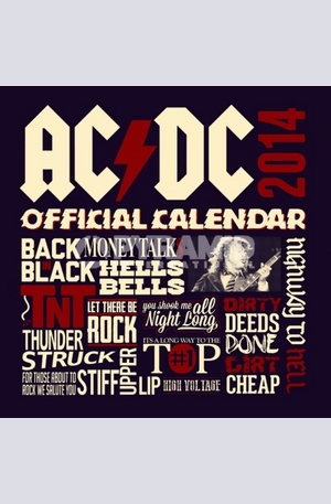 Книга - Календар AC/DC 2014