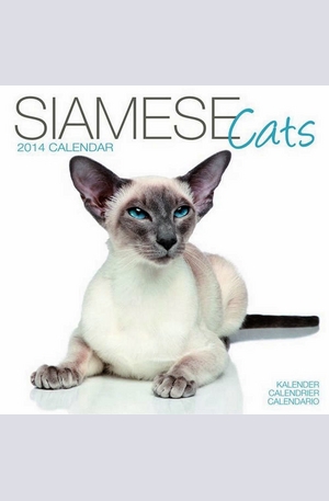 Продукт - Календар Siamese Cats 2014