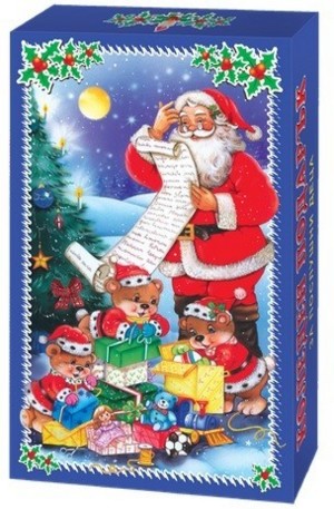 Книга - Коледен подарък за послушни деца 3-6 години (дядо Коледа)