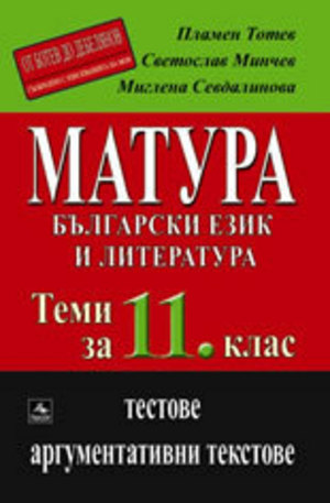 Книга - МАТУРА: Теми по български език и литература за 11. клас