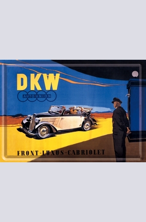 Продукт - Метална картичка DKW Autounion