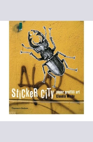 Книга - Sticker City - Paper graffiti art