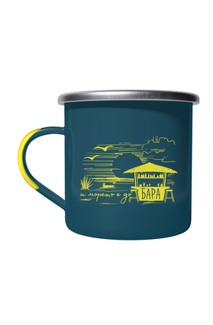 Продукт - Simetro Books Метално канче - ...и морето е до бара