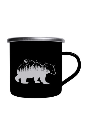 Продукт - Simetro Books Метално канче - Горска мечка