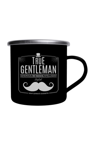 Продукт - Simetro Books Метално канче - True Gentleman