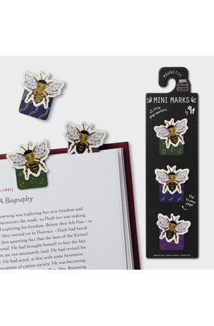 Продукт - Магнитни отметки за книги - Bees