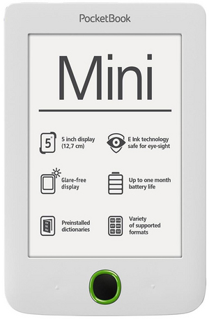 електронен четец - Pocketbook 515 Mini 5" - бял